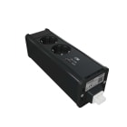 Schneider Electric - Modulær enhet - 2 x stikkontakt uttak + USB Type A og C - Antrasitt
