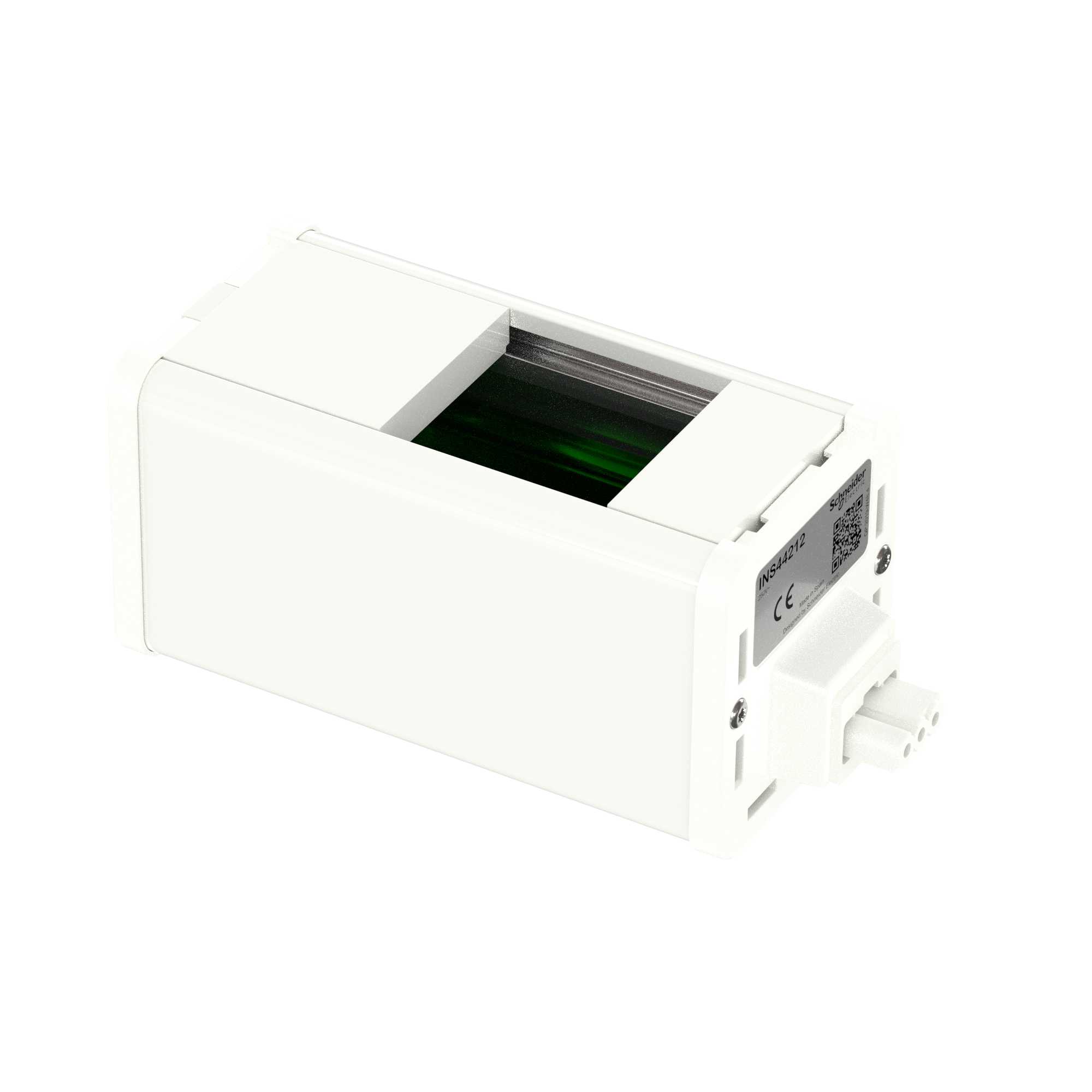 Schneider Electric - Modulær uttaksenhet VDI tom (45x45) - Hvitt