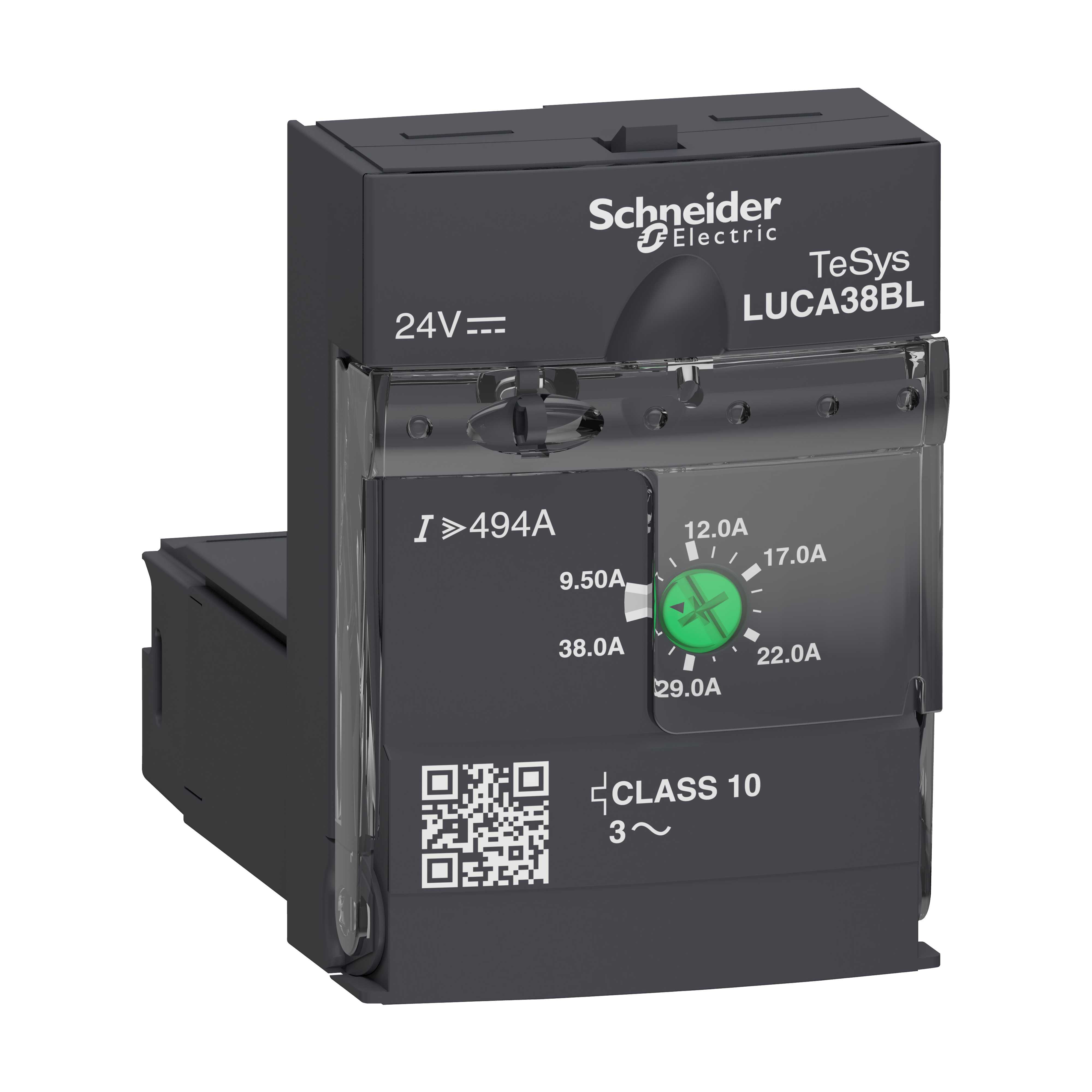 Schneider Electric - Vern U Standard kontrollenhet 9,5-38A 24VDC