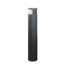 Esylux - BOLLARD ALVA 180° 940 / 170 16 W 4000 K ANTHRACITE CLEAR ON/OFF