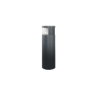 Esylux - BOLLARD ALVA 180° 540 / 170 16 W 3000K ANTHRACITE CLEAR ON/OFF