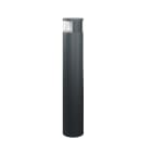 Esylux - BOLLARD ALVA 180° 940 / 170 16 W 3000K ANTHRACITE CLEAR ON/OFF