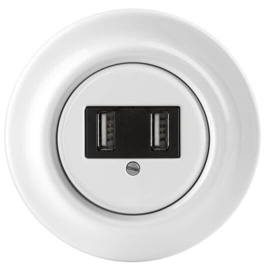 ABB Electrification - DECENTO 2X USB LADER FMHS HV. 2CHK290002C4300