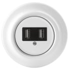 ABB Electrification - DECENTO 2X USB LADER FMHS HV. 2CHK290002C4300