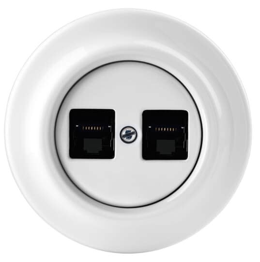 ABB Electrification - DECENTO S.PL. 2X RJ45 FMHS HV. 2CHK291018C4300