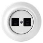 ABB Electrification - DECENTO S.PL. 2X RJ45 FMHS HV. 2CHK291018C4300