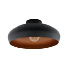 Elektro-Armatur - MOGANO TAK SORT/KOBBER 60W E27 Ø40CM TAKLAMPE 94547