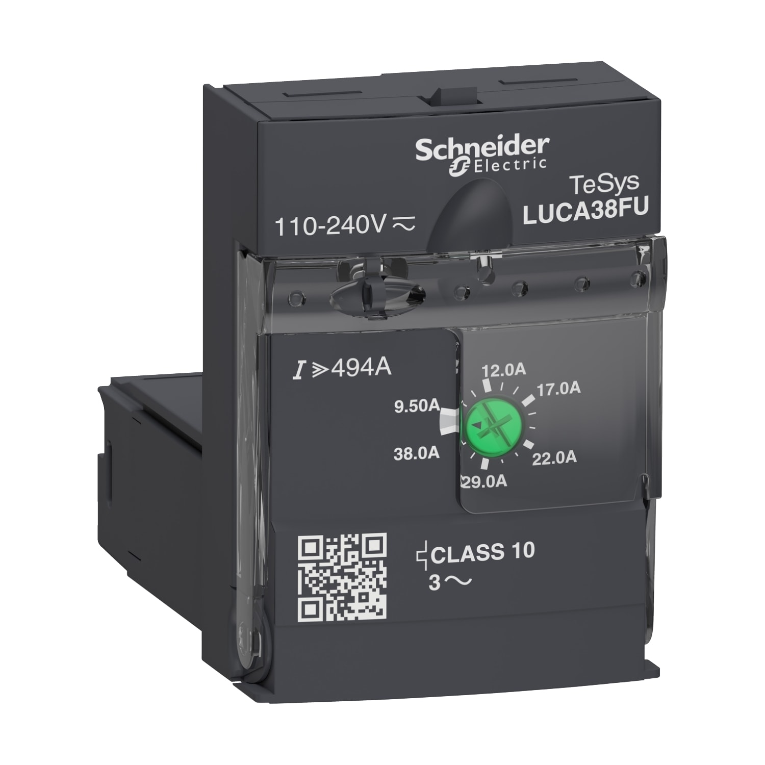 Schneider Electric - Vern U Standard kontrollenhet 9,5-38A 110-240V AC/CD