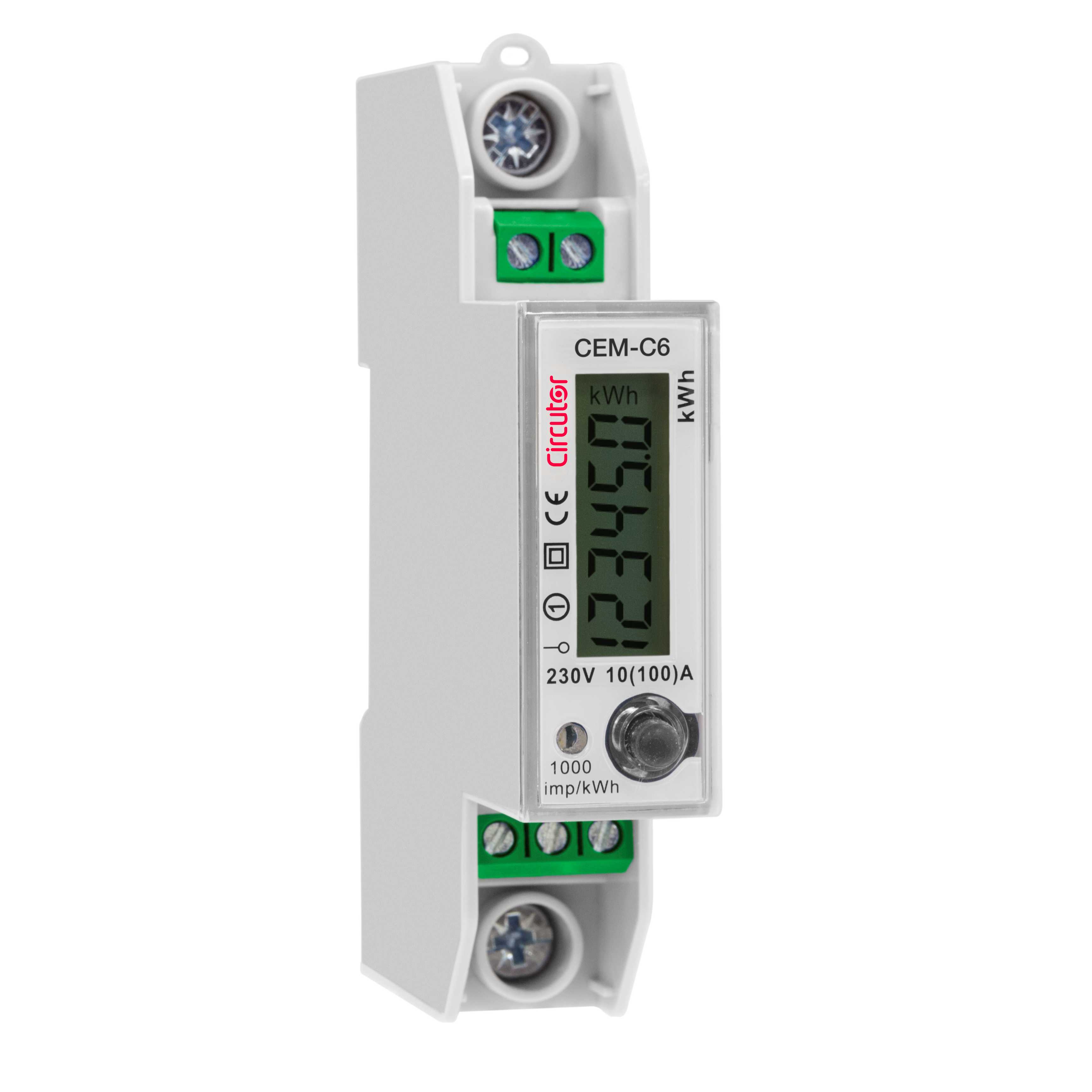 Function - Måler kWt CEM-C6-RS485 1-fase 100A MID