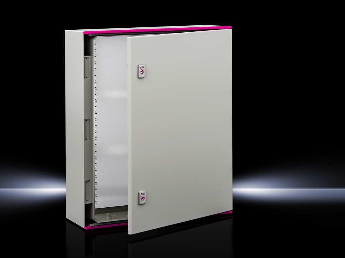 Rittal - Plastskap AX uten vindu, BHD:400x600x200 mm,IP66,RAL7035