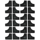 ELKO - Plus LS Symbol Knapper Sort