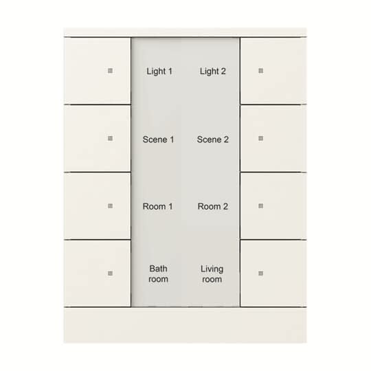 ABB Electrification - TENTON 4/8V BRYTER HVIT MATT