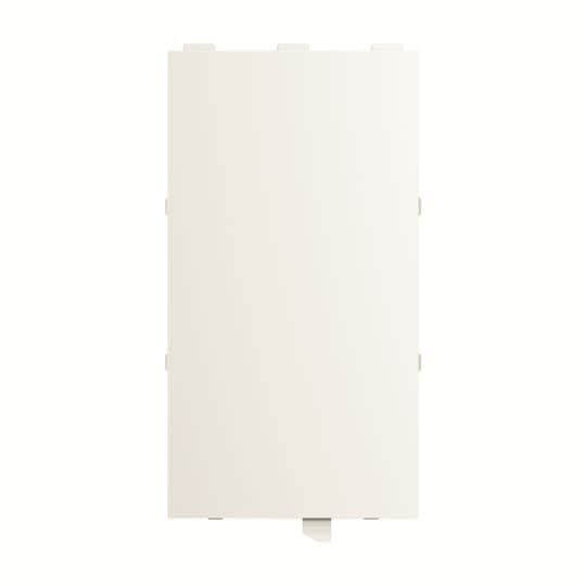 ABB Electrification - SLB/A.0.1-884, Tenton deksel merkefelt, 5/10V, hvit matt