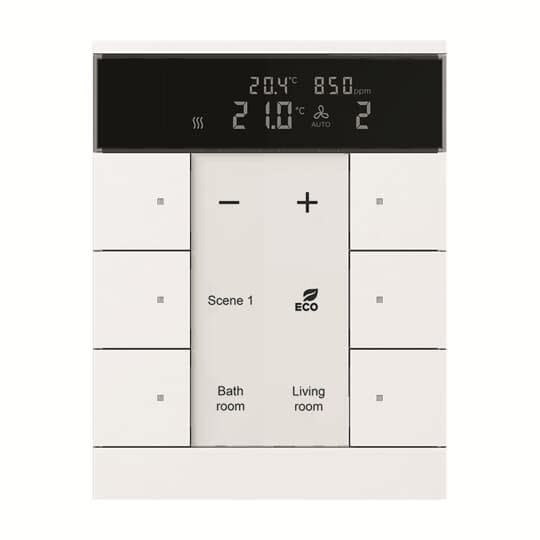 ABB Electrification - TENTON 3/6V BRYTER HVIT MATT M /TERM CO2