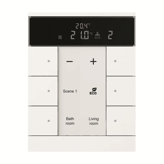 ABB Electrification - TENTON 3/6V BRYTER HVIT MATT M /TERM SL