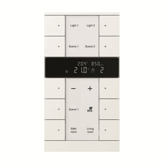 ABB Electrification - TENTON 5/10V BRYTER HVIT MATT M/TERM CO2
