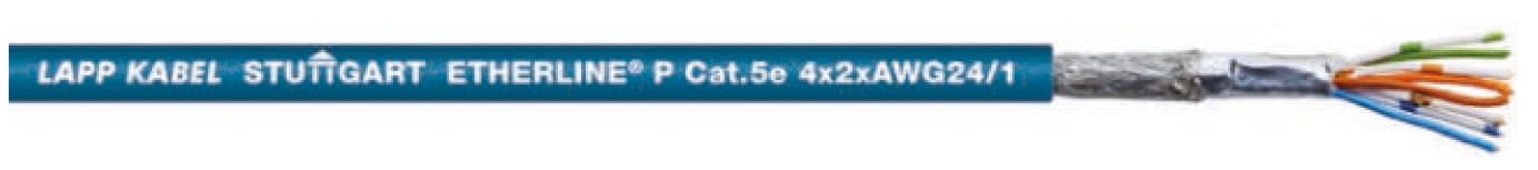 Lapp Norway - ETHERLINE P CAT. 5e 4x2x24/1AWG