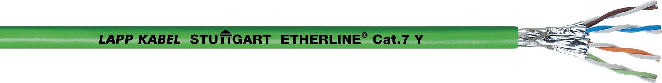 Lapp Norway - ETHERLINE Cat. 7 P 4x2xAWG 22/1, grønn RAL 6018