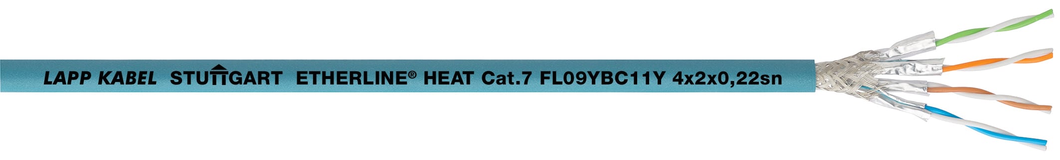 Lapp Norway - ETHERLINE HEAT Cat. 7 FL09YBC11Y 4x2xAWG24/7