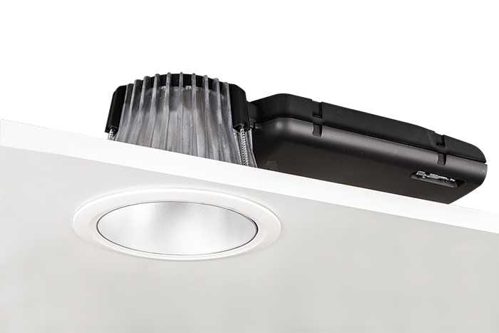 Glamox - D70-R155 LED 2100 DALI 830 LI SM/WH