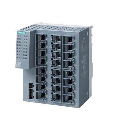 Siemens - SCALANCE XC124; 24 x 10/100 Mbit/s RJ45 porter