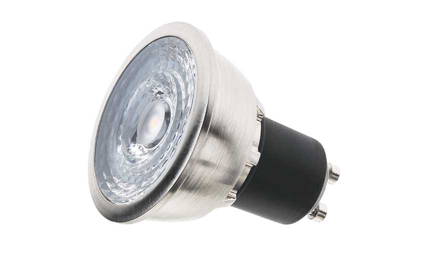 SG Armaturen - SG 6W LED DimToWarm børstet stål GU10 230V