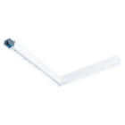 SG Armaturen - LINEAL CORNER hvit 3000K DALI 17W, RA80, 1830lm, SDCM 3, L80/B10, Class I, IP20