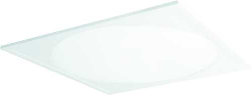 SG Armaturen - SENSE 600X600 Round OPALPRISM 3000K RA>80, L80/B20, IK10, A++, Ledpanel