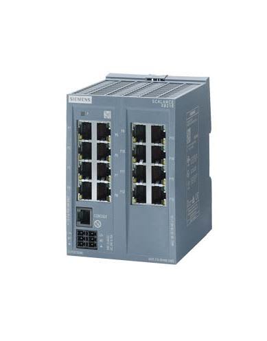 Siemens - SCALANCE XB216 managed Layer 2 IE-switch 16 x 10/100 Mbit/s RJ45 porter
