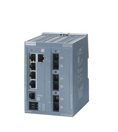 Siemens - SCALANCE XB205-3LD; 5 x 10/100 Mbit/s RJ45 porter + 3 x SC-port singlemode