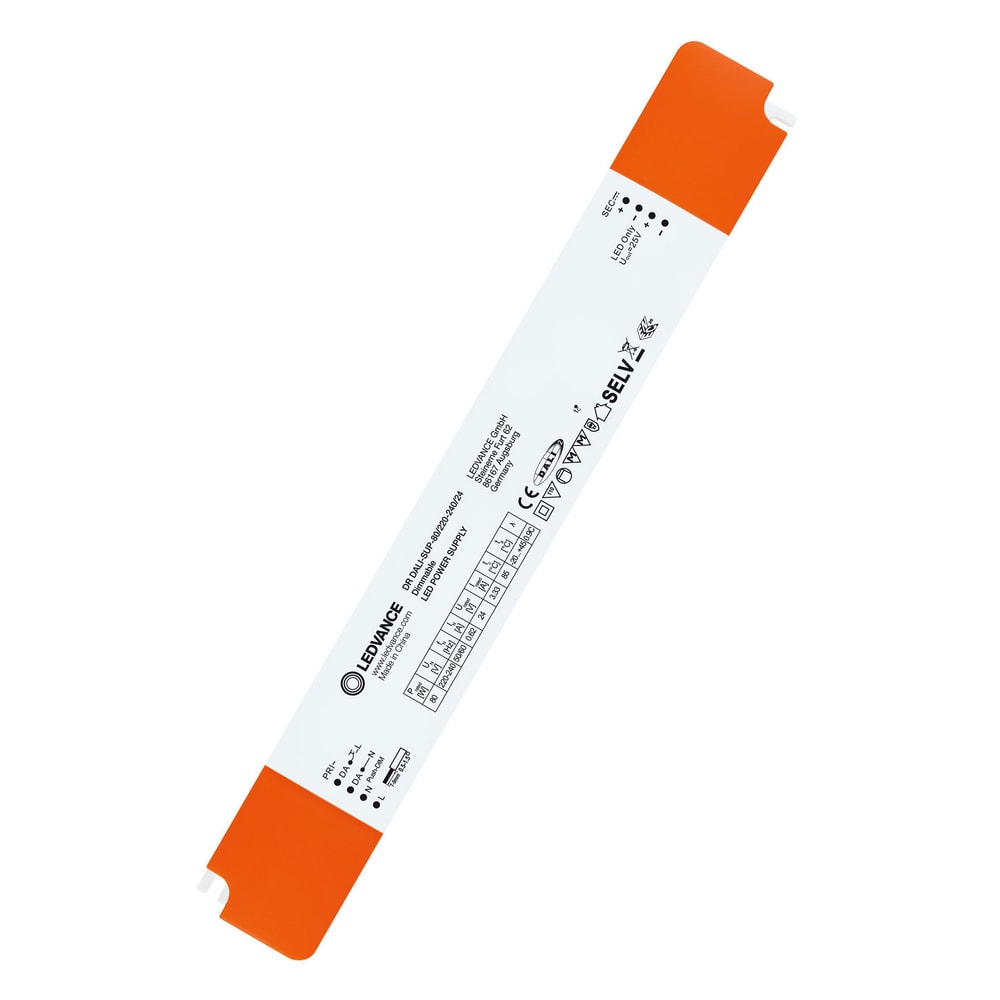 Ledvance - LED driver med konstantspenning og DALI dimmegrensesnitt, DALI SUPERIOR -80/220-240/24