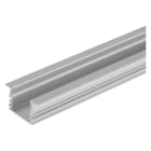 Ledvance - LED Strip Profil Medium U-formet vingeprofil, Aluminium, 2 m lang, PM01/UW/21,5X12/10/2