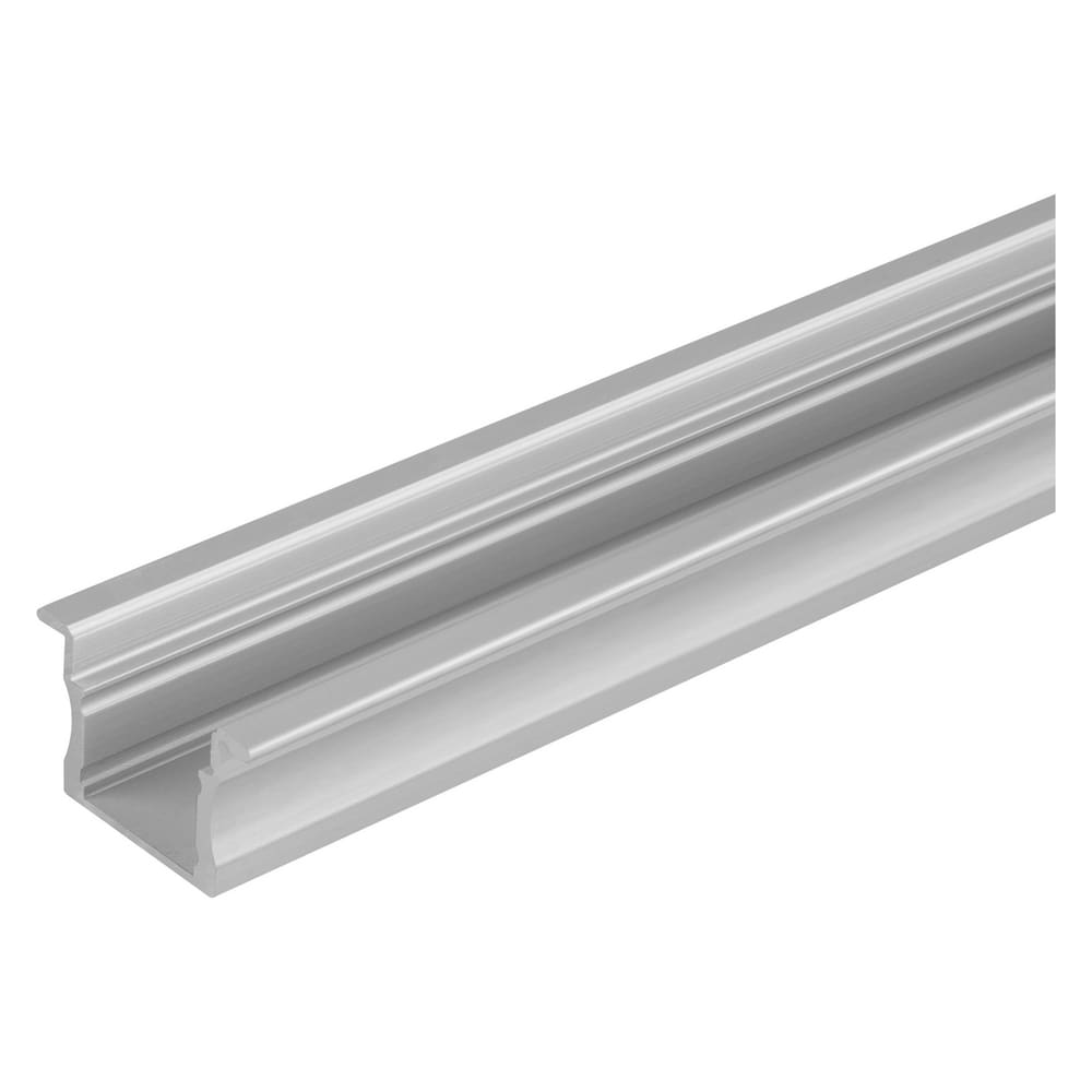 Ledvance - LED Strip Profil Medium U-formet vingeprofil (15,5 mm høy), Aluminium, 2m lang, PM04/UW/23X15,5/10/2