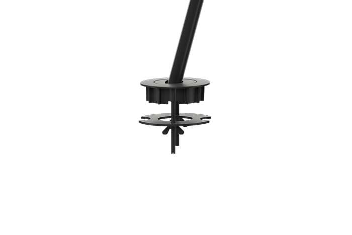 Glamox - Motus Table/Flat INTEGR MNT BL