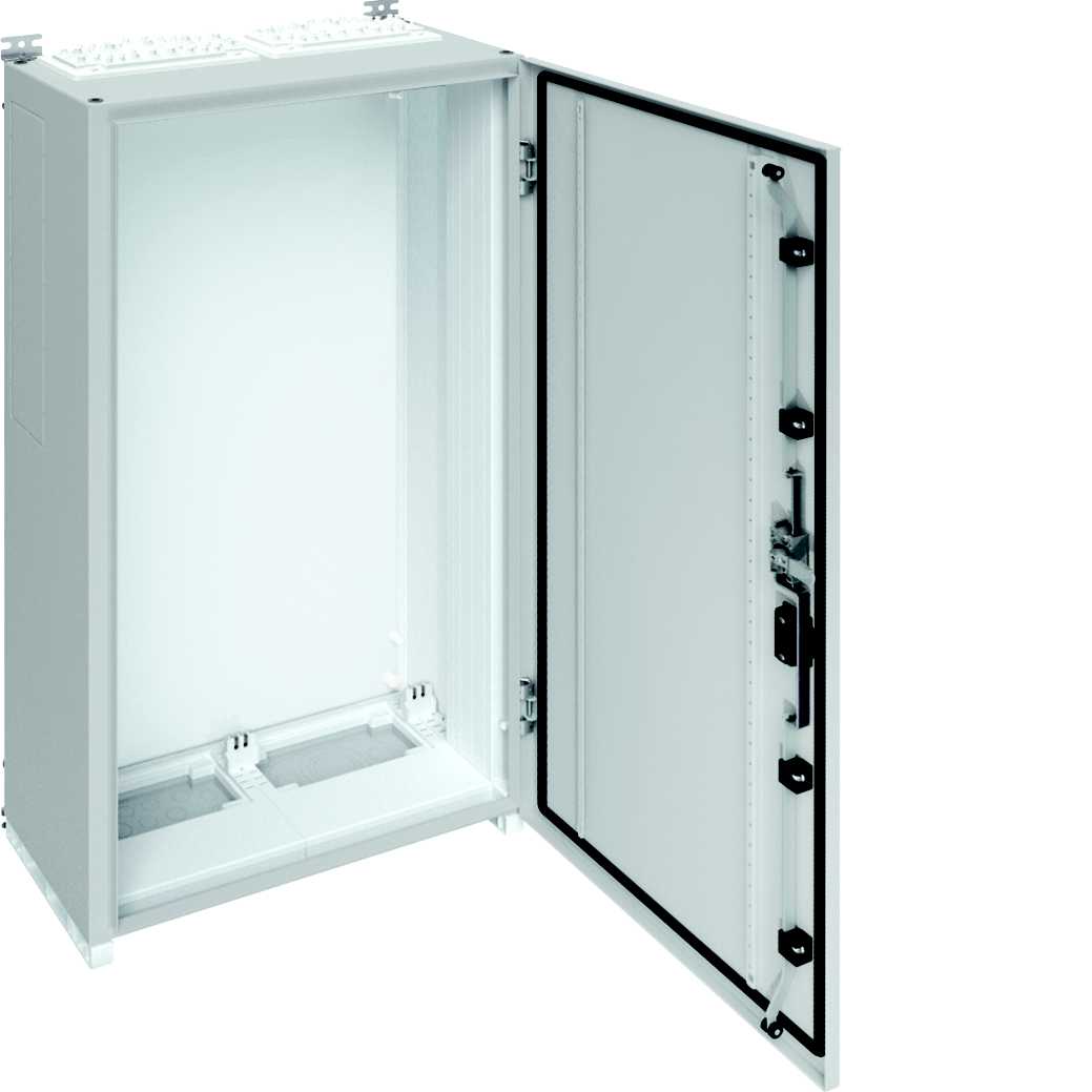 Hager - univers ip55 fordelingsskap d275mm, kl.II, inntil 168 modulplasser, 690V AC