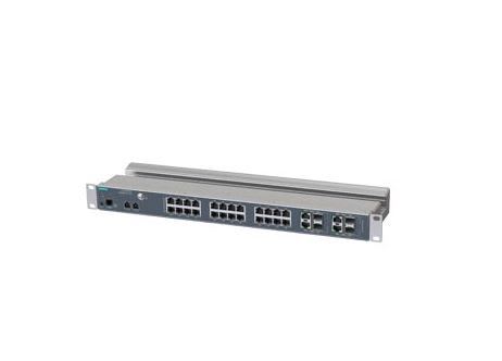 Siemens - SCALANCE XR328-4C WG; 24 x 10/100 Mbps RJ45 porter +  4 x 1000 Mbps combo porter