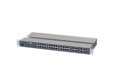 Siemens - SCALANCE XR328-4C WG; 24 x 10/100/1000 Mbps RJ45 porter +  4 x 1000 Mbps combo porter