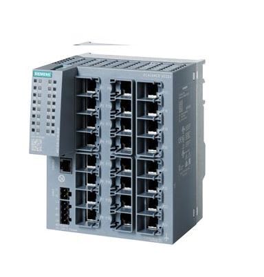 Siemens - SCALANCE XC224 managed Layer 2 IE-switch 24 x 10/100 Mbps RJ45 porter