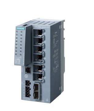 Siemens - SCALANCE XC206-2SFP managed Layer 2 IE-switch 6 x 10/100 Mbps RJ45 porter + 2 x 100/1000 Mbps SFP