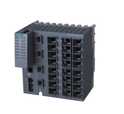Siemens - SCALANCE XC224-4C G managed Layer2IE-switch 20x10/100/1000Mbps RJ45 porter+4x1000 Mbps combo porter