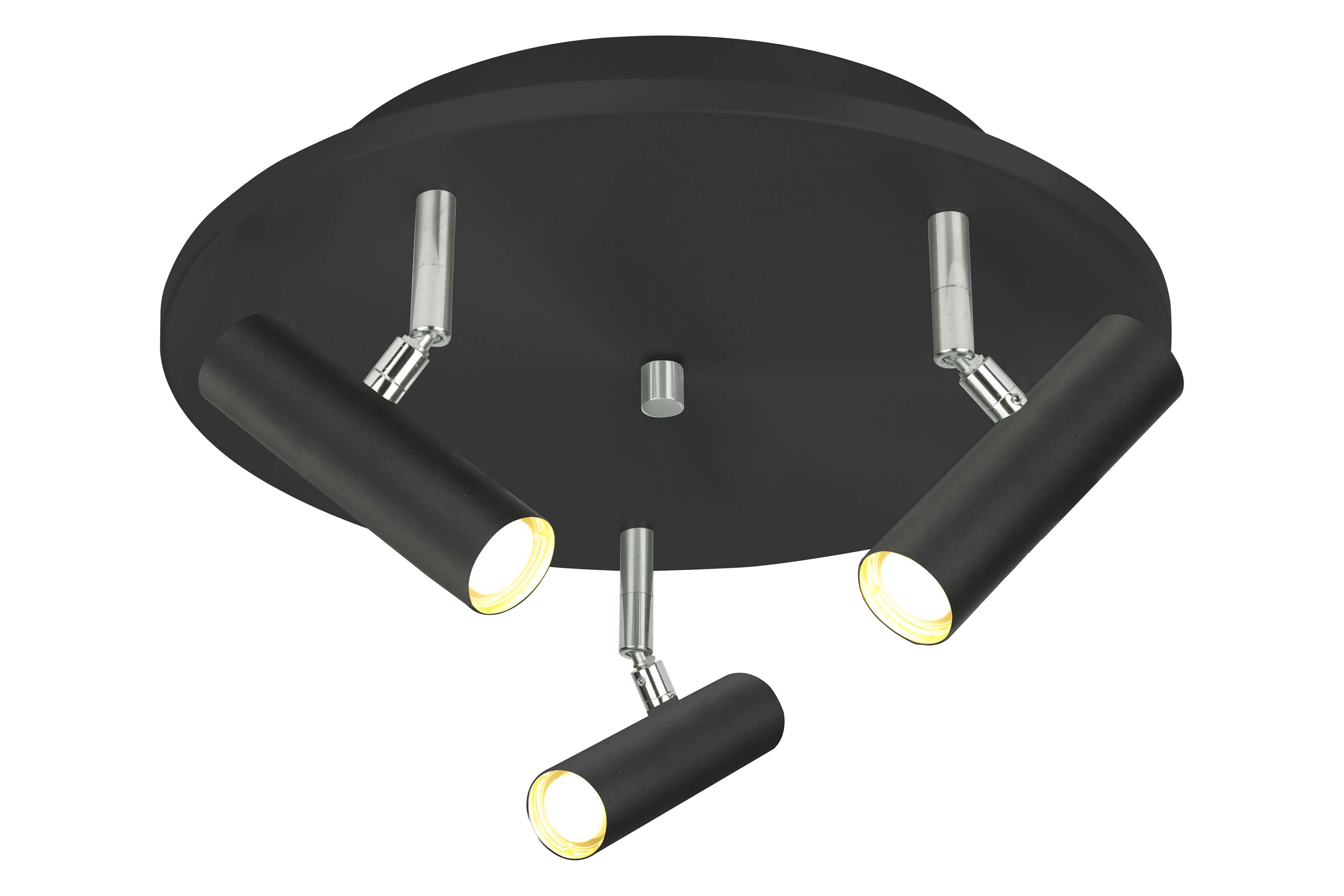 Aneta Lighting - ARTIC TAKSPOT RUND 3 LYS SVAT