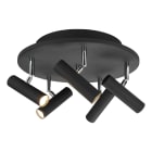 Aneta Lighting - ARTIC TAKSPOT RUND 5 LYS SVART