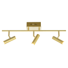 Aneta Lighting - ARTIC TAKSPOT 3 LYS RETT MATT MESSING