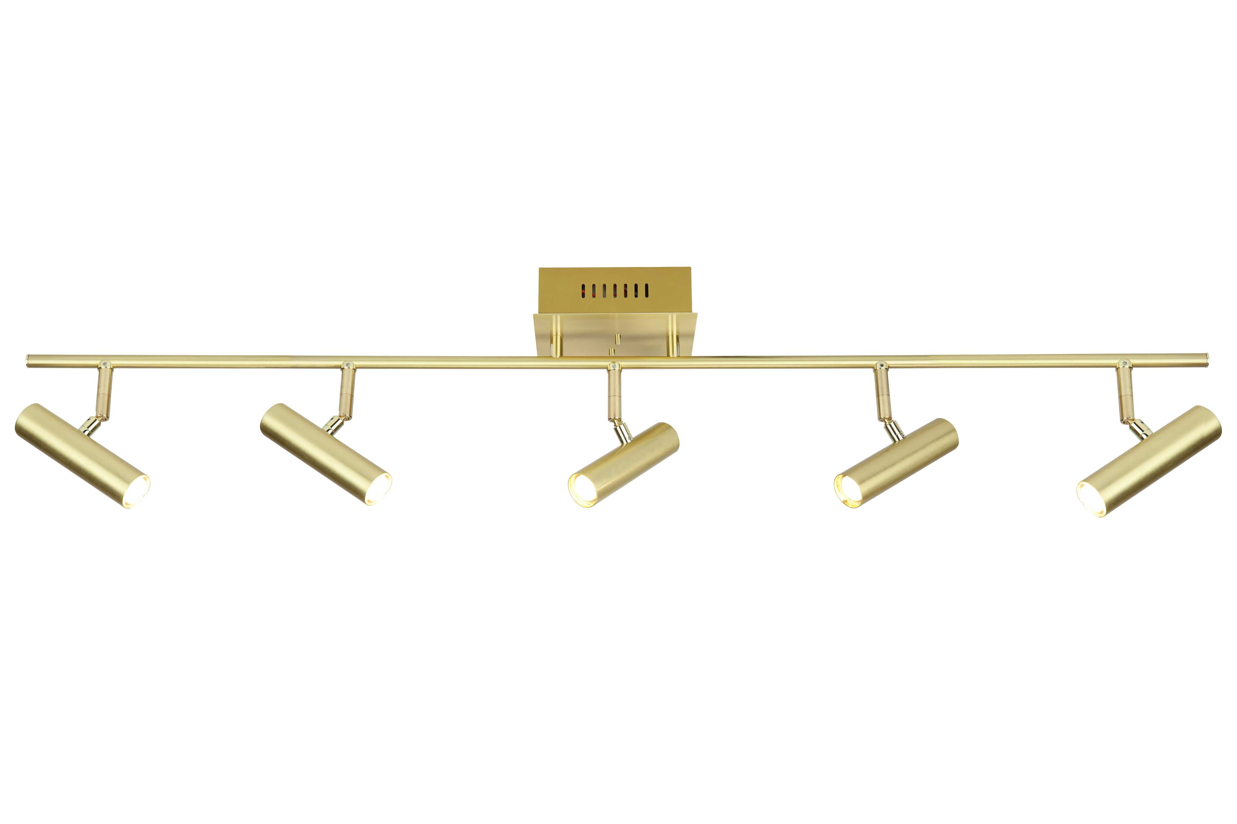 Aneta Lighting - ARTIC TAKSPOT 5 LYS RETT MATT MESSING