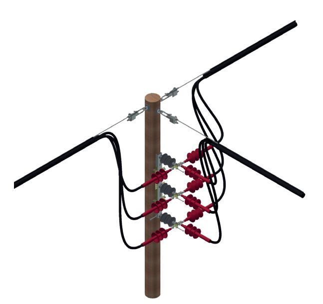 Melbye - Quicktap travers 24kV For skj