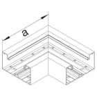 Hager - Flatvinkel utvendig profil BRA65130, natureloksert aluminium