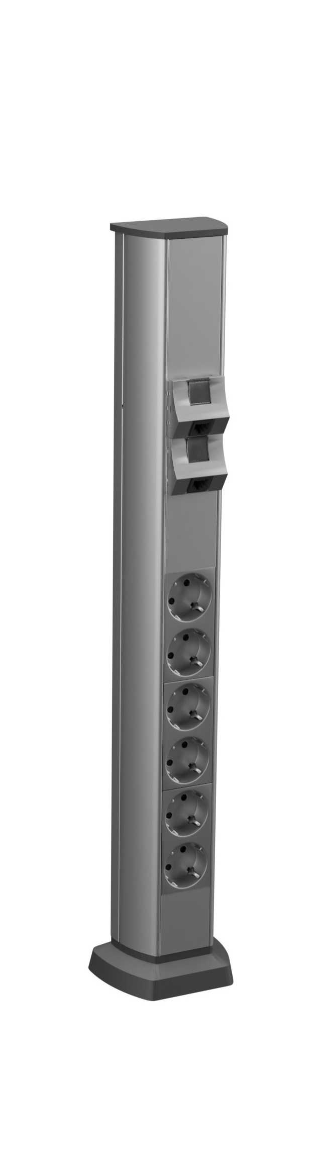 Schneider Electric - OL 45 Uttaksp-6 strømuttak-2xC
