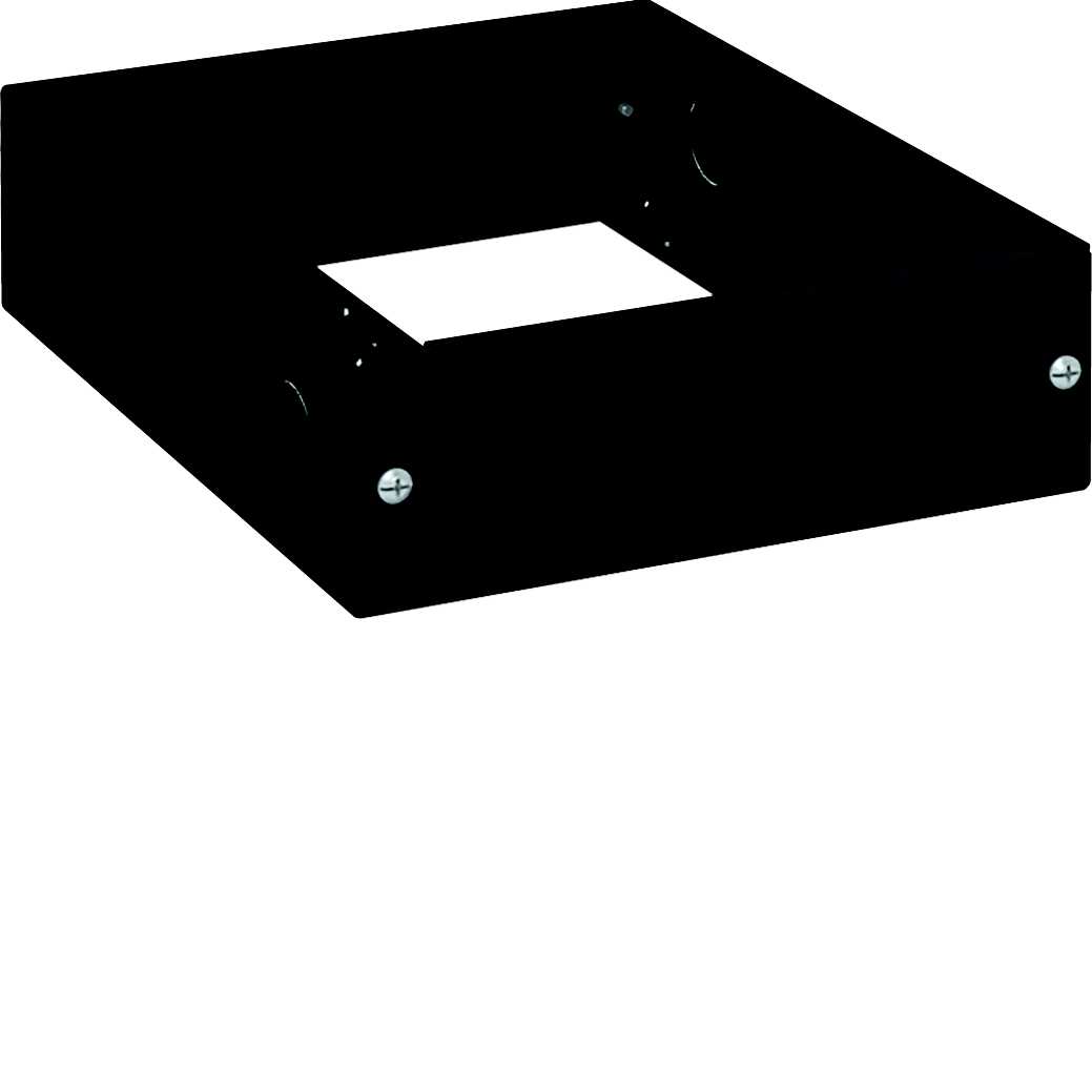 Hager - Sokkel, metall, passer til univers FR* ip55 og FS* ip41 skap,h100xb300xd400
