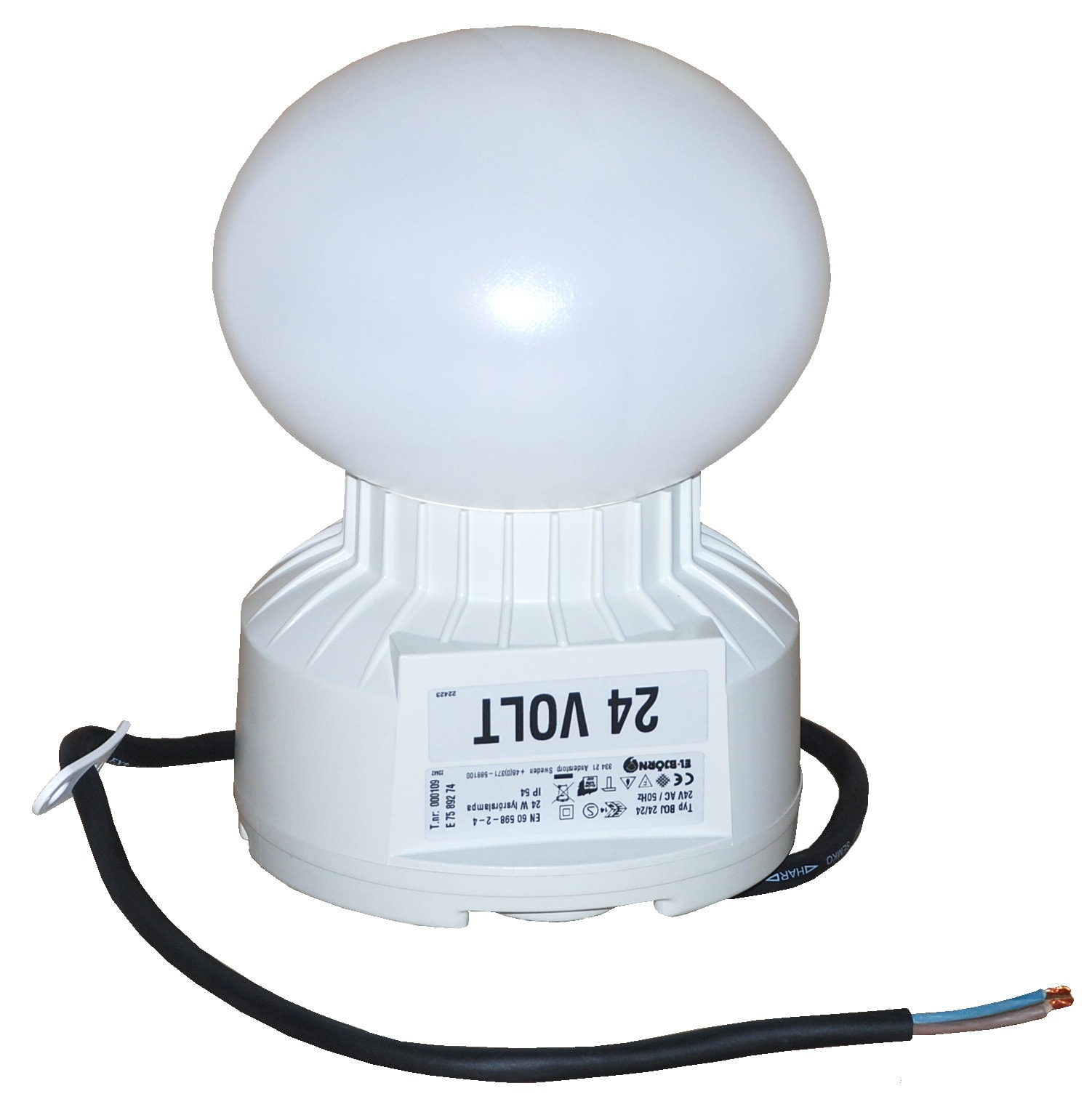 El-Bjørn - BOJ arbeidslys 24V 23W m/1m kabel