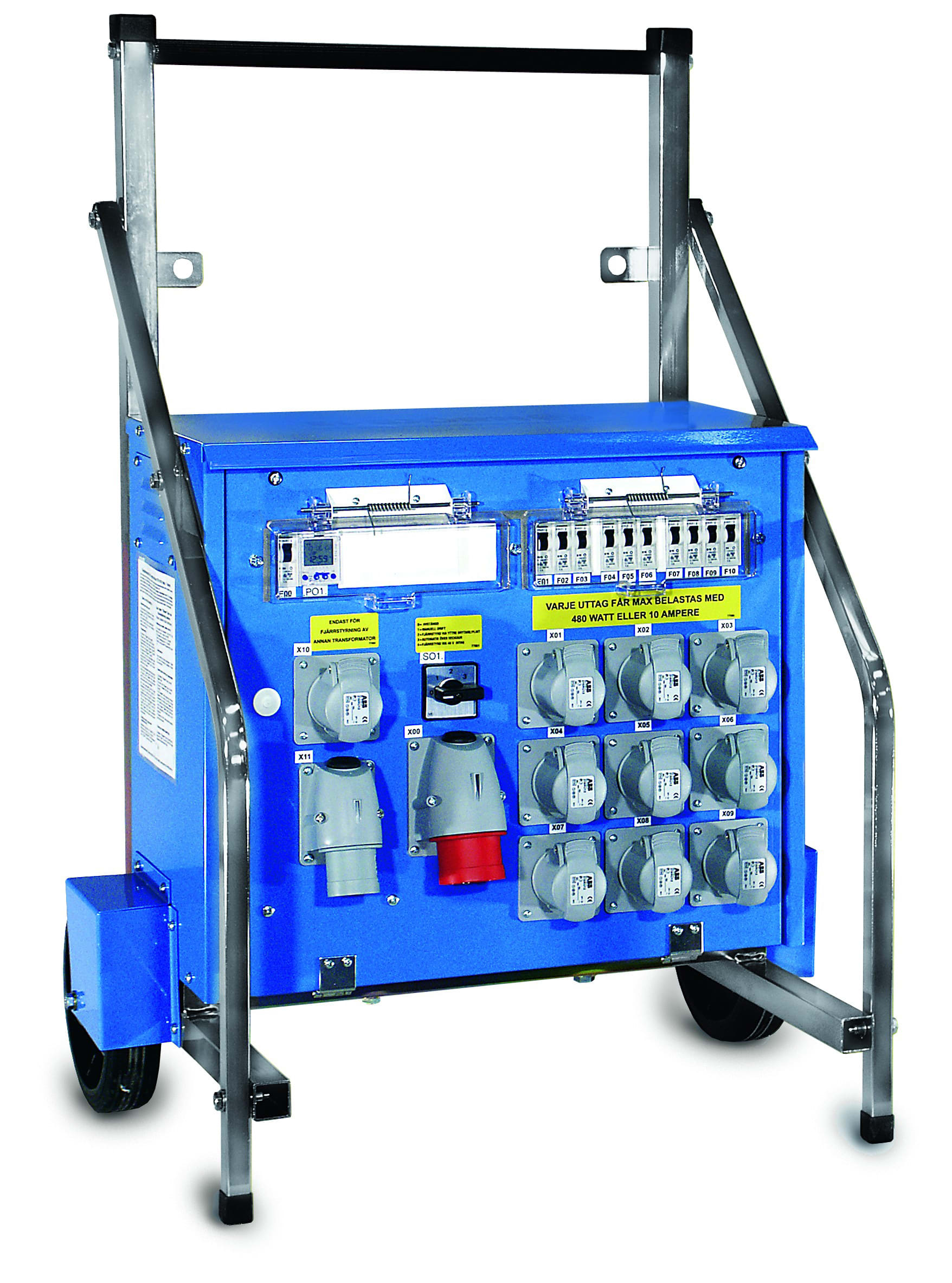 El-Bjørn - Trafo 48V 9uttak 4320VA 16A Trafo 48V 9uttak 4320VA 16A